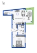 2-Zimmer-Wohnung mit 52 m² - Spitzenlage - bestens vermietbar! Grundsolide Kapitalanlage - Bild
