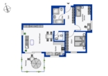 Hochwertige 3,5-Zimmer-NEUBAU-Wohnung mit Aufzug! - Bild