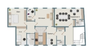 Sofort verfügbar! Wohn- und Geschäftshaus mit 4,5-Zimmer-Wohnung! - Obergeschoss