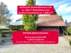 Natur trifft Wohnen! Idyllisches Einfamilienhaus mit herrlichem Grundstück! - Offene Besichtigung!