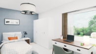Wohnen und Arbeiten unter einem Dach! Komfortable 4,5-Zimmer-Maisonettewohnung mit Gartenanteil. - Wohnbeispiel